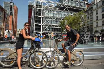 Visiting Paris by bike!