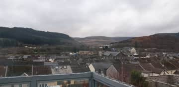 View of Bwlch mountain