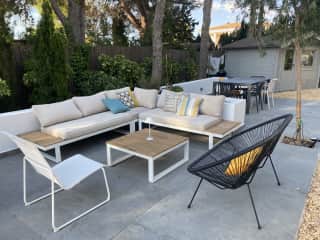Outdoor living room