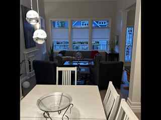 Dining room and living rooms