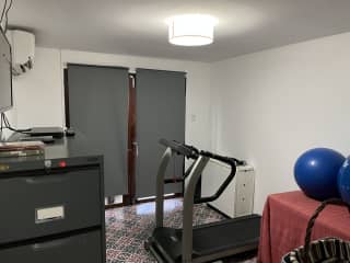 Mini gym / laundry room / recycling area