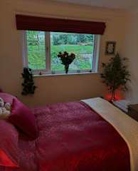 Guest room. The third bedroom is an office.