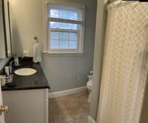 Master bath ( shower and single sink)