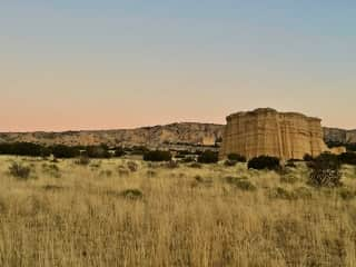 nearby ruins