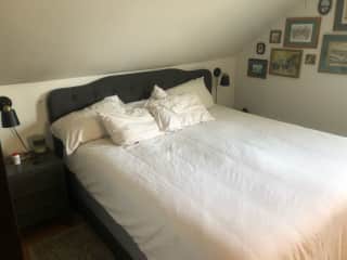 Master bedroom upstairs
