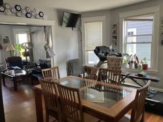 Dining/workout room