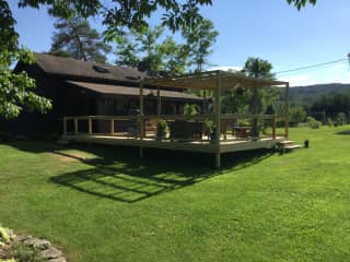 Attached deck