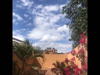 The view from our 2nd floor deck