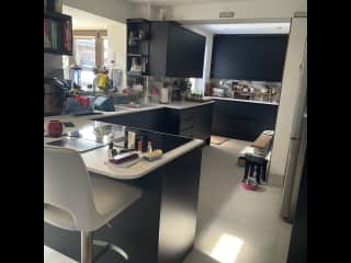 Newly fitted kitchen