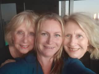 My mum, my daughter and me.