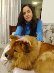 Dona, my best friend's dog, who I would sit whenever she traveled