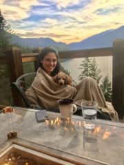 Teddy in Slocan, BC