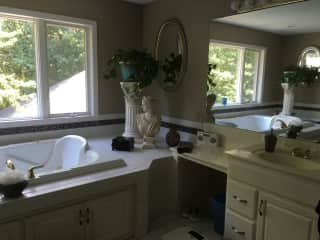 Master bathroom