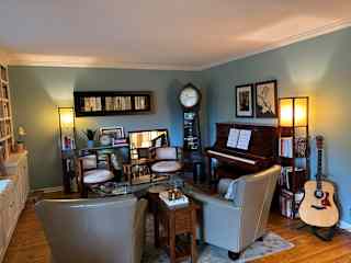 Front entry sitting area