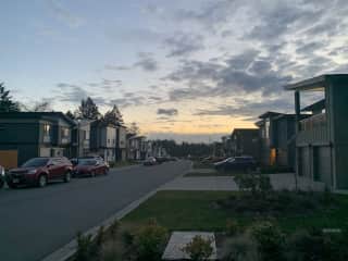 Family friendly neighbourhood on dead end road.