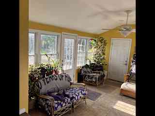 Porch. Doggie doorbell that Cooper uses.