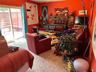 the living room