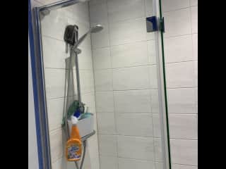 In suite shower