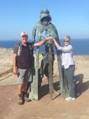 King Arthur at Tintagel Castle