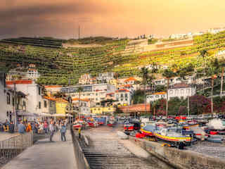 The charming seaside village of Câmara de Lobos, just minutes away