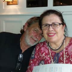 Dinner with friends.
