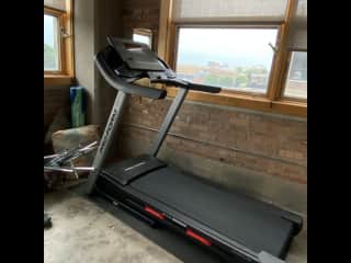 Feel free to use the iFit treadmill which offers daily workout videos.