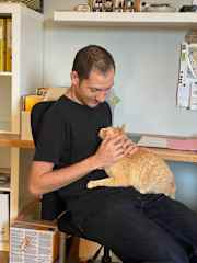 Chris & Butter at home in Luxembourg