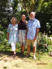 Graham and I with my daughter Zoe