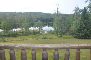 Kayaks and Canoe available for exploring the 15 acre beaver pond where wildlife abounds