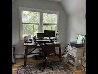 Work space, 2nd floor (cats favorite room)