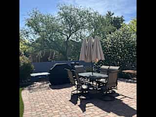 Outdoor Dining with grill & smoker