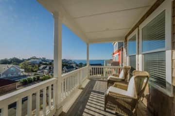 Balcony off living room