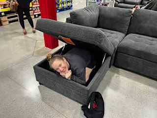Everything is bigger at Costco