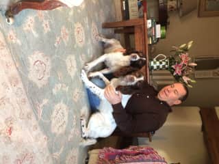 Robert with Morgan and Wagg