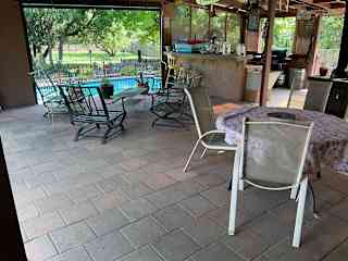 Covered patio