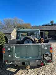Trying out the Land Rover