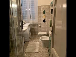 Bathroom with toilet and bidet