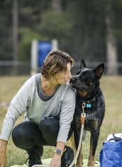 Dog yoga