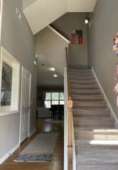 There are 2 levels: bedrooms & laundry are on second floor