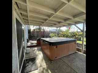 A hot tub that can be used by our guests