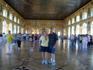 Rick & Teresa in St. Petersburg, Russia