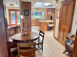 kitchen and breakfast nook