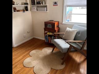 Relaxing/Reading space (or social media scrolling haha whatever)