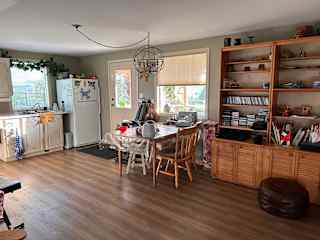 kitchenette in basement