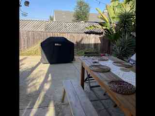 BBQ and outdoor dining area available to you!