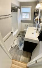 Small but super clean bathroom