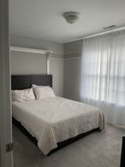 One of two spare bedrooms