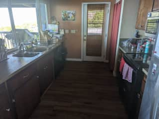 This is the kitchen area.