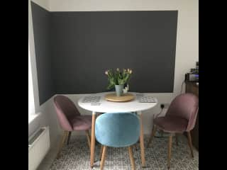 Dining area in kitchen