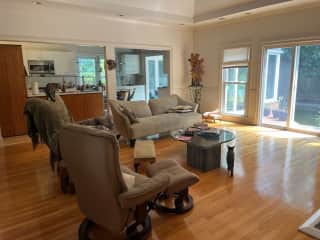 Living Room - large TV is not visible in picture but it's in the front right corner